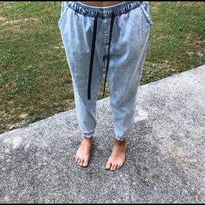 Abercrombie Jean Joggers